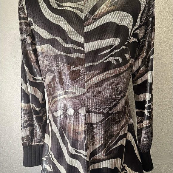 Frank Lymen Design Women’s 3/4 Sleeve Blouse Sz 10 - Picture 5 of 6